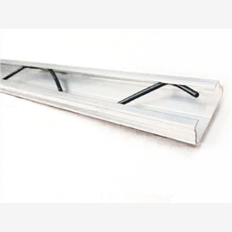 Kanal za zaključavanje stakleničkog filma i žica sa oprugom za pomicanje cik-cak