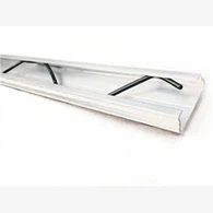 Kanal za zaključavanje stakleničkog filma i žica sa oprugom za pomicanje cik-cak